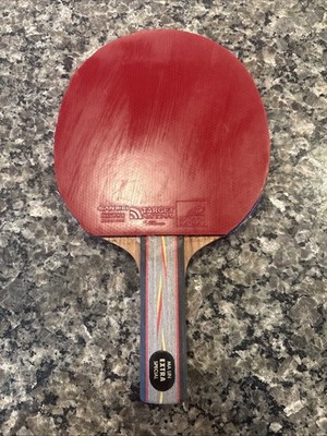 Yasaka Ma Lin Extra Special ST, Target National And Hurricane III Rubbers