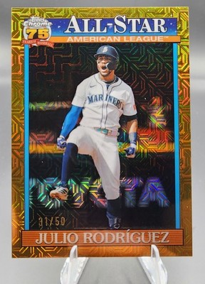2026 Topps Series 2 - 1991 Silver Pack All-Stars Julio Rodriguez Gold /50