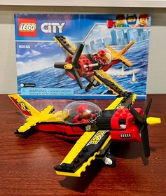 LEGO City Race Plane 60144 Complete With Instructions 