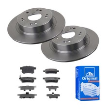ATE BREMSSCHEIBEN Ø282MM + BREMSBELÄGE HINTEN FÜR HONDA ACCORD VIII HONDA