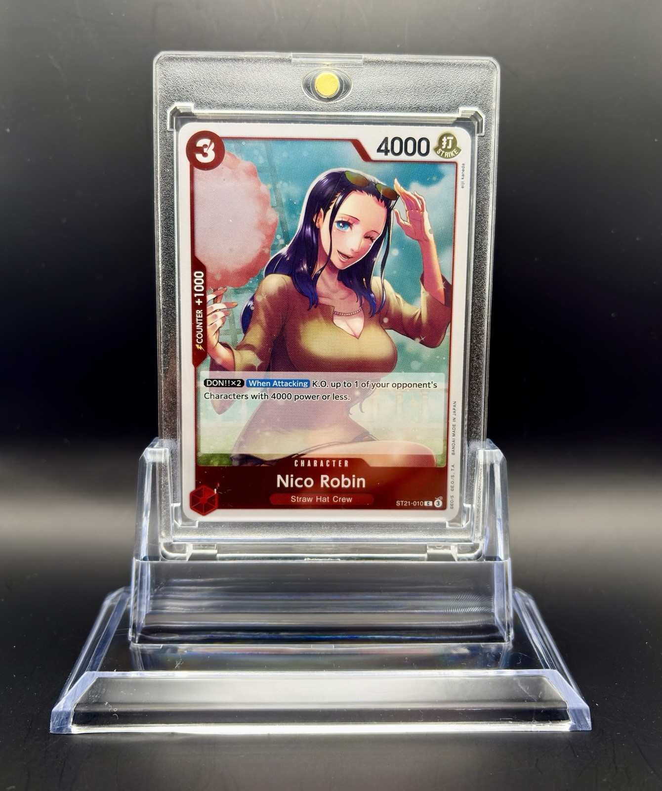 Nico Robin ST21-010 | One Piece TCG: EX Gear 5 English β Foil NM