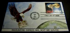 UNITED STATES HAND PAINTED FIRST DAY COVER SIGNED C & C SCOTT 1909
