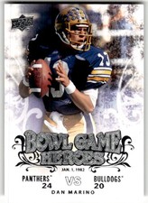 2011 Upper Deck College Football Legends Dan Marino Bowl Game Heroes #BGH-DM