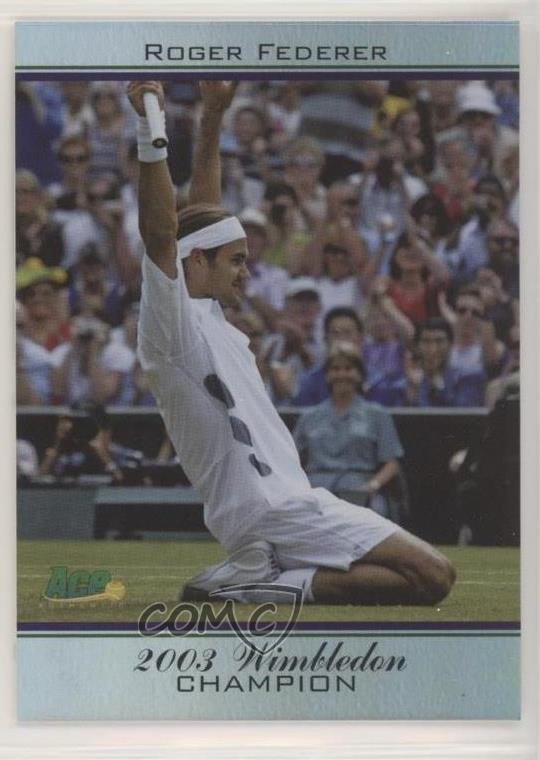 2011 Ace Roger Federer Grand Slam Champion Roger Federer #2 0r7p
