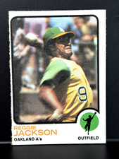 1973 Topps #255 Reggie Jackson