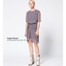 ISABEL MARANT TOILE Paisley Pattern Dress