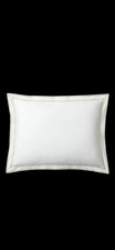 Lauren Ralph Lauren Spencer Cotton Sateen Border Standard Sham White Sage