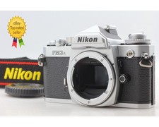 All Works [MINT w/Strap] Nikon FM3A Silver SLR 35mm Film Camera Body From JAPAN