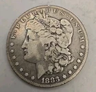1883 Morgan Silver Dollar $1 - Philadelphia Mint