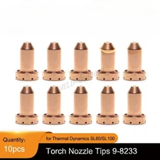 10pcs 9-8233 120A Plasma nozzle Tips for Thermal dynamics SL60 SL100 torch