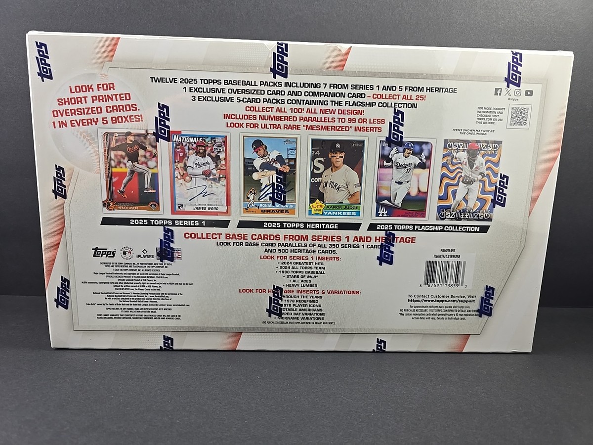 2025 Topps Baseball The Flagship Collection SEALED BOX - NEW