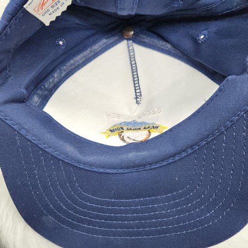 Vintage Georgia Tech Yellow Jackets 1990 NCAA Final Four Navy SnapBack Hat EUC - Picture 9 of 10