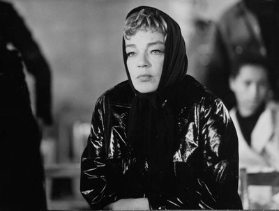 Simone Signoret in L'Americain 1969 1960s Switzerland Historic Old Photo