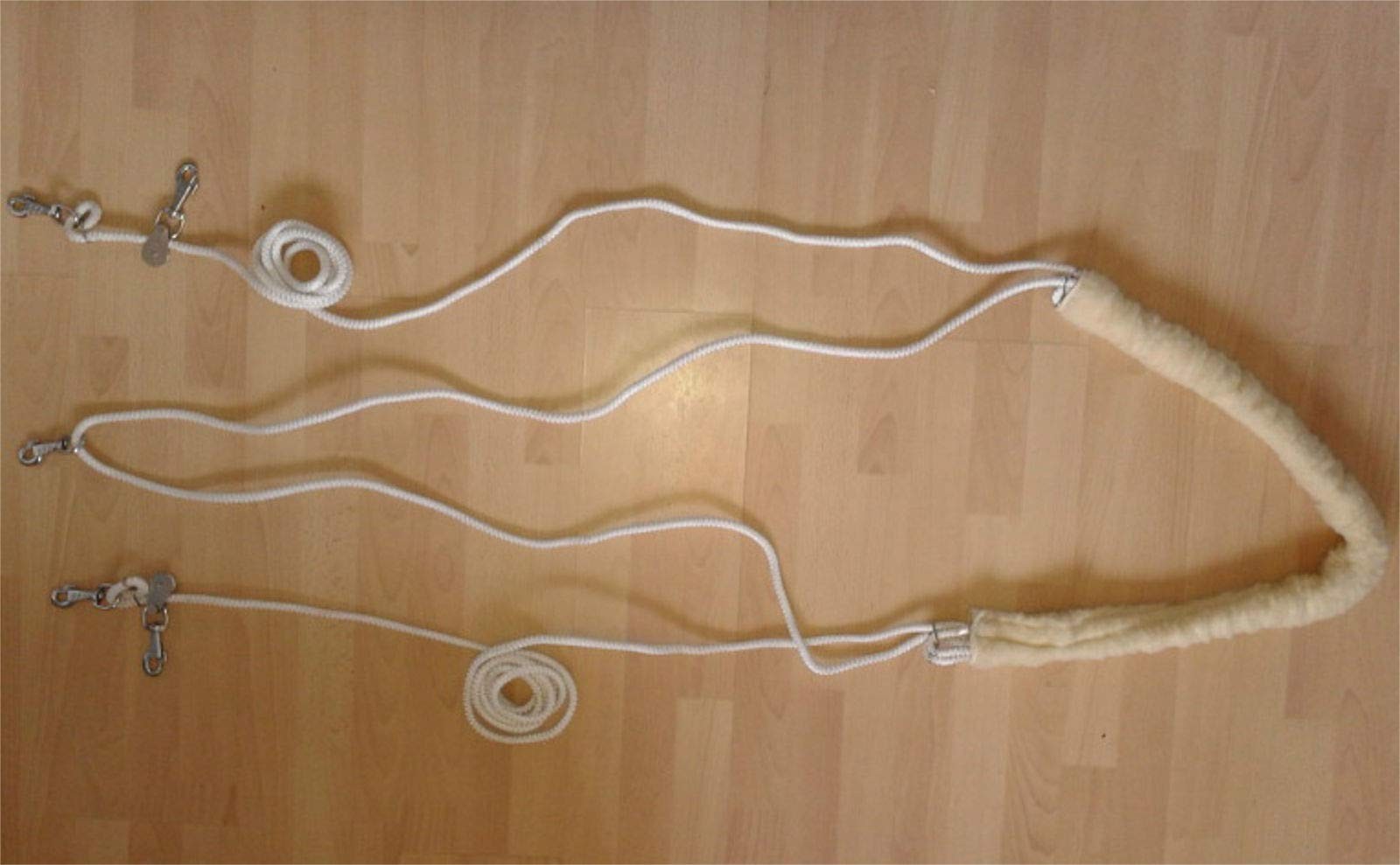 Ultimate Horse Lunging Training Aid System Lunge Equipment (Cob/Horse, Black)