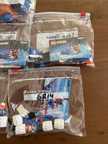 Lego Space Ice Planet 2002 Collection Sets 2x 6814 6898 3x 6834 Instructions 90s