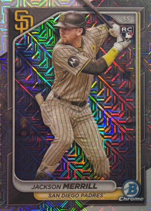 2024 Bowman Chrome Sapphire #27 Jackson Merrill