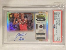 2022 Contenders Variation Finals Ticket 22/49 Jabari Smith Jr PSA 9 Auto RC