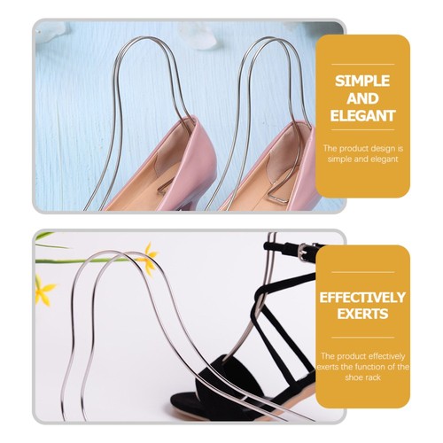 2 Pcs Sandal Support Display Stand Man Woman Shoe Organiser Rack Shoes Stands - Picture 8 of 11