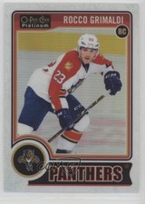 2014-15 O-Pee-Chee Platinum White Ice 98/199 Rocco Grimaldi #181 4p5