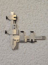 Browne & Sharpe No. 580 20-2 Gear Tooth Vernier Caliper, Working