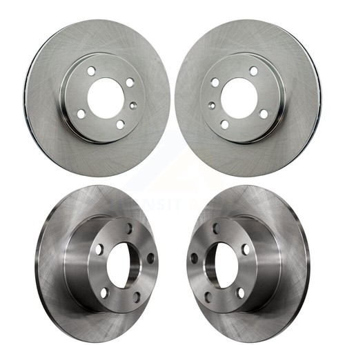 Front Rear Disc Brake Rotors Kit For 1997 Volkswagen Passat 1.9L K8-102422 - Picture 5 of 9