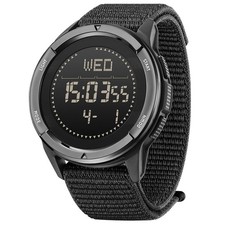 Military Tactical Watches for Men, Carbon Fiber Case Digital Watch