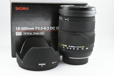 SIGMA ZOOM 18-200mm f/3.5-6.3 DC OS HSM for Nikon F Mount