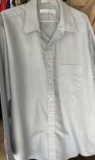 Editions By VANHEUSEN Light Blue Shirt, Single Needle, Tailoring 17 34/35