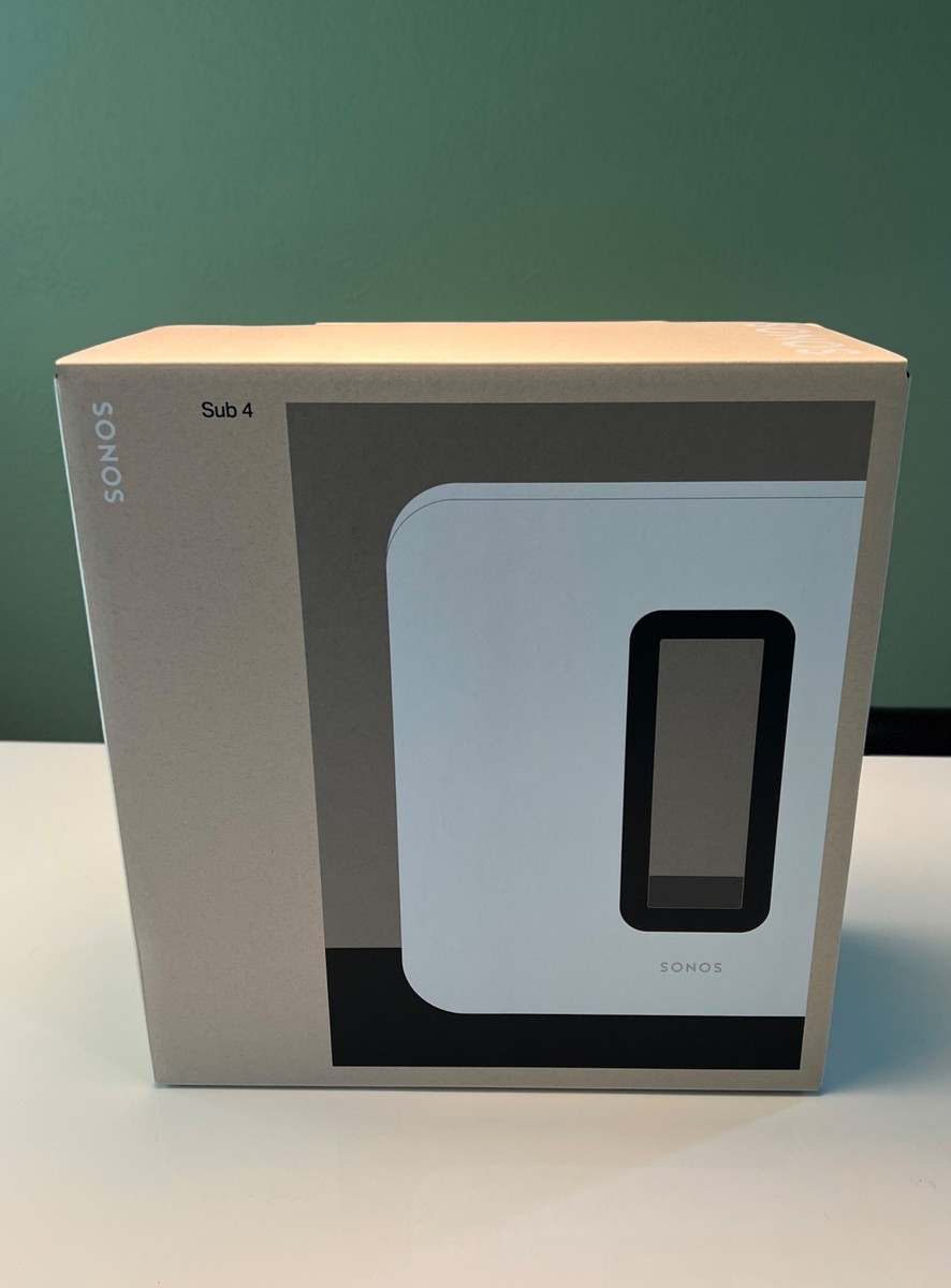 Brand New Sonos Sub Wireless Subwoofer White Color - (Gen. 4