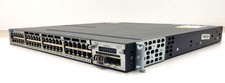 Cisco Catalyst 3750-X PoE 48-Port Switch WS-C3750X-48PF-S, C3 KX-NM-1G, 2x1100W
