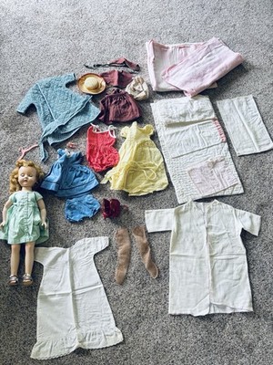 Vintage American Character Sweet Sue? Doll  Walker W/ Accessories Clothes Shoes