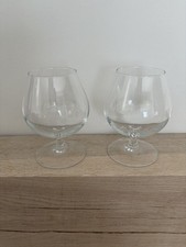 Vintage Luminarc Brandy/cognac Balloon Glasses X2