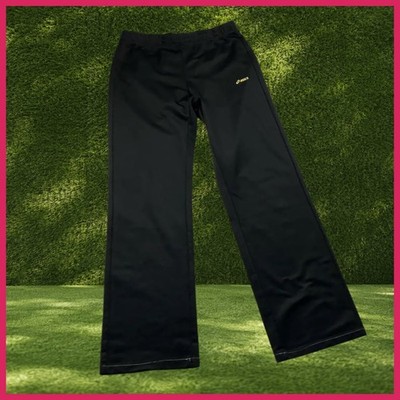 ASICS DAMEN ANZUG HOSE GR.M SCHWARZ ORIGINAL