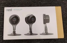 NEST Cam Indoor Smart Security Camera (3 Pack) Model NC1104US -  Obn - Z1