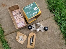 Stanley No 71 Router Plane. Complete, 3 Cutters, Instructions & Box.