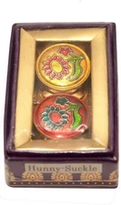 Honeysuckle Solid Perfume – 0.14oz Chakra Scent, Unisex, Handmade, Vegan Balm