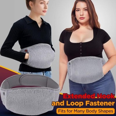 USB Electric Heating Menstrual Heat Pad Belt For Period Pain Relief Cramps Waist