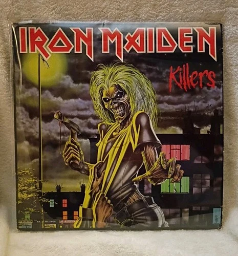 Iron Maiden 1981 Killers Vinyl Record LP Album 1981 ST-12141 Vg+