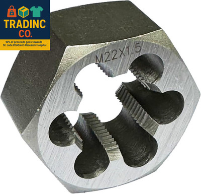 M22 X 1.5 Hex Die Rethreading Die Thread Die Carton Steel for Right Hand