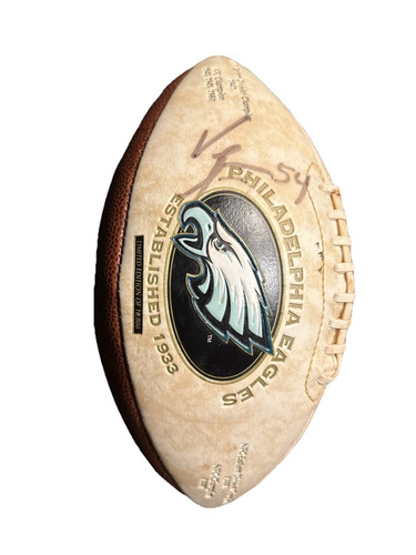 Philadelphia Eagles Commemorative Football Multiple Autographs - Picture 1 of 9