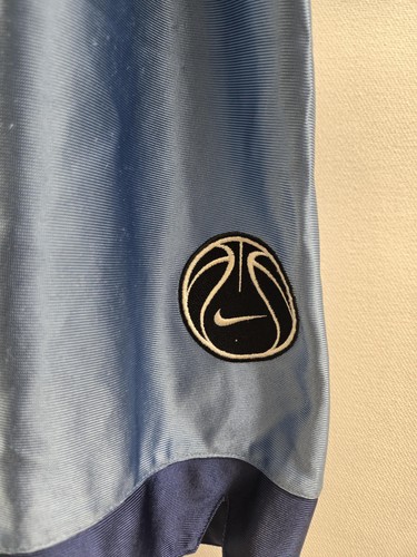Pantalones Cortos Nike De Colección Para Hombre Azul Medio Equipo de Baloncesto Deportes Doble Capa Años 90 - Imagen 5 de 13