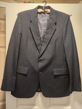 Vintage Mens Christian Dior Pinstrip Suit Jacket