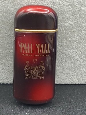Pall Mall Flip Top Cigarette Lighter Refillable Butane Vintage UNTESTED & EMPTY 