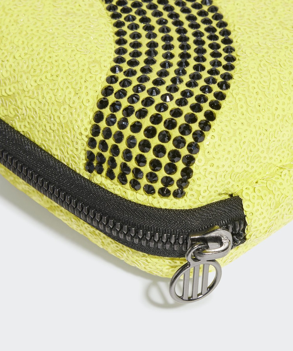 ◆adidas◆ Rhinestone Clutch Bag Yellow JM1188 adidas] Rhinestone clutch bag JM1188 Yellow | eBay