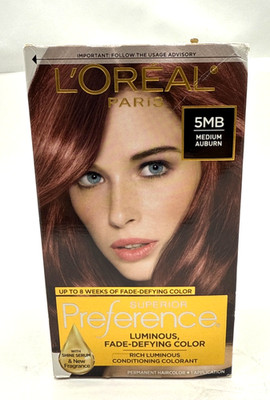 Preference L'Oreal Paris Superior Hair Color 5 MB Medium Auburn
