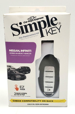 Car Keys Express Simple Key Rep. Kit   Nissan & Infiniti Smart Key NISK-E5TRZ0SK
