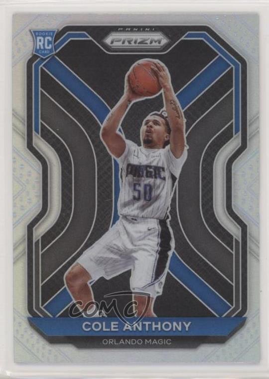 2020-21 Panini Prizm Silver Prizm Cole Anthony #292 0m89