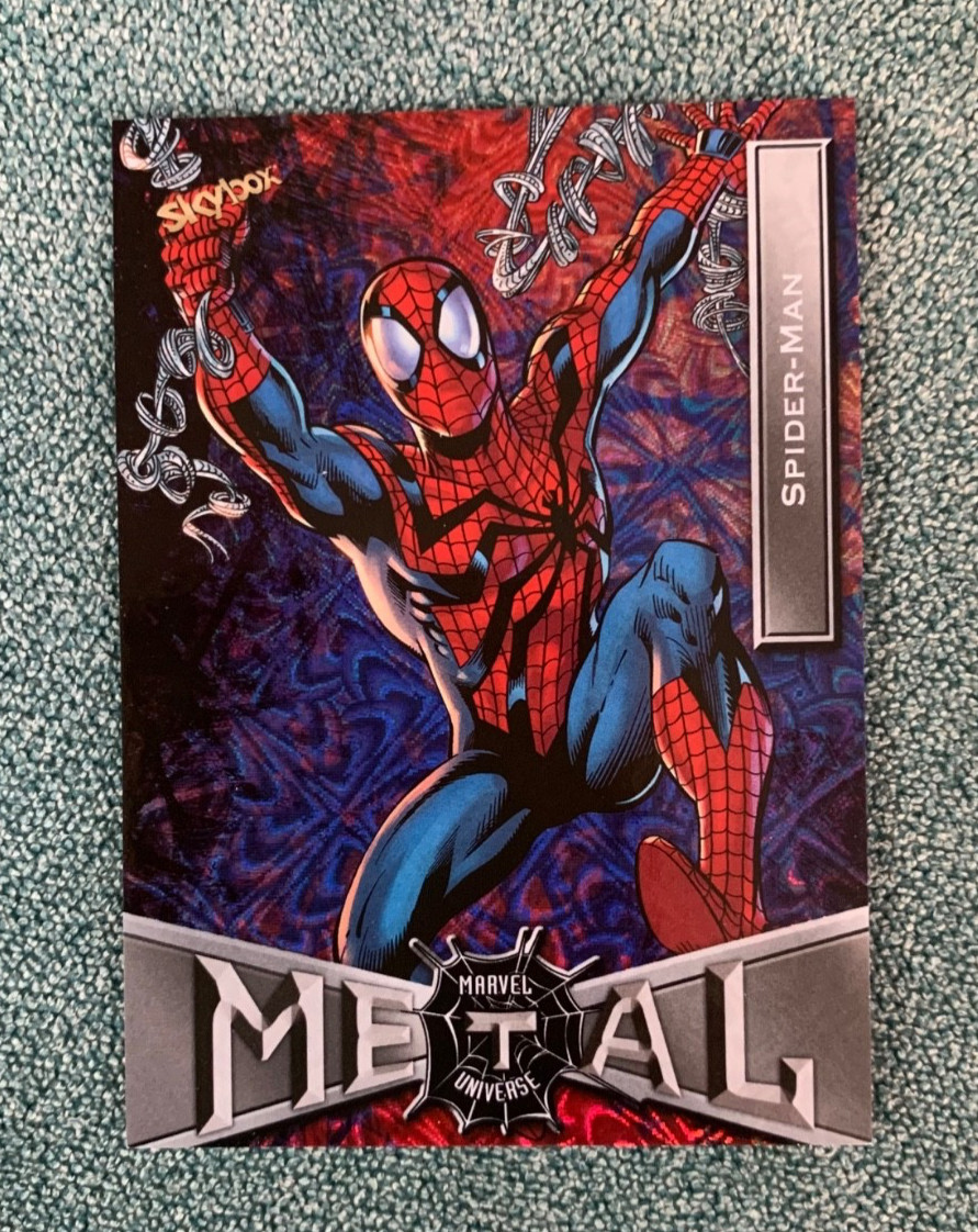 2022 Upper Deck Marvel Metal Universe Grandiose Spider-Man #64