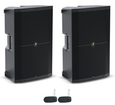 2 Mackie Thump215 15" 1400w Powered DJ PA Speakers w/Wireless Linking Thump 215