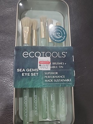 EcoTools Sea Gems Eye Set with Green and Cream Brushes